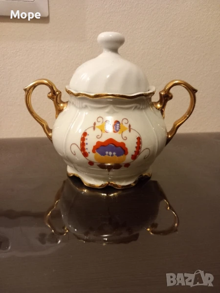Порцеланова захарница , снимка 1