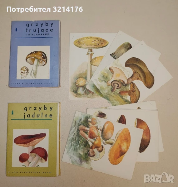 Vintage: Grzyby Jadalne / Grzyby Trujace – I. Niejadalne, снимка 1