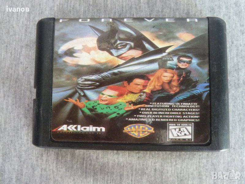 игра за  sega   batman forever, снимка 1