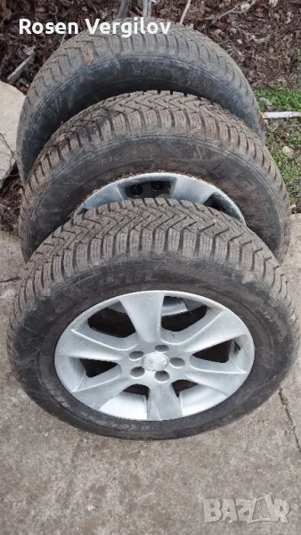 Алуминиеви джанти с гуми за Subaru, forester, Субару, Форестър 16 цола 3 бр. 215/60/16, снимка 1