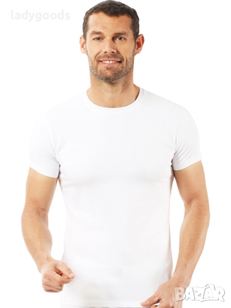 Мъжка тениска,големи размери,памук.Модел 265., снимка 1