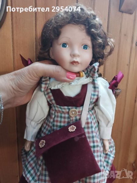 Порцеланова кукла 35лв, снимка 1
