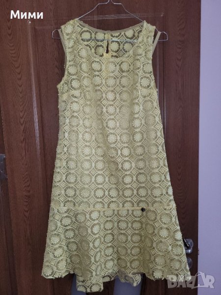 Жълта рокля Lucy, снимка 1