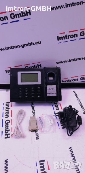 Биометрична система с пръстов отпечатък за контрол на достъп и работно време  T-F4T, снимка 1