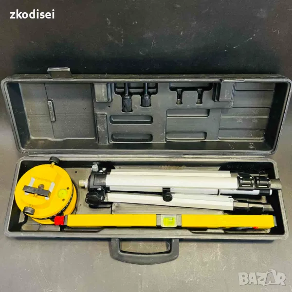 Лазерен нивелир с трипод EPT-97A, снимка 1