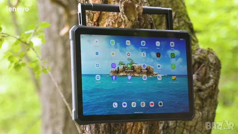 Таблет с 20Ah батерия и къмпинг прожектор - Hotwav R9 Plus, снимка 1