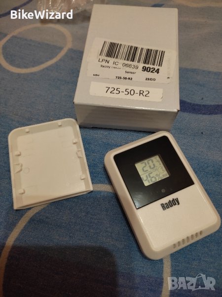 Безжичен вътрешен външен сензор Raddy R2 за WF-100C НОВ, снимка 1