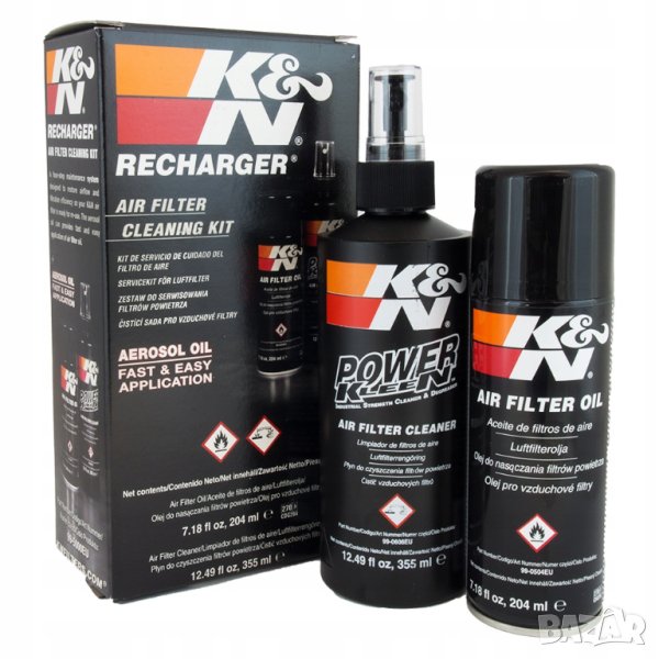 К&N комплект за почистване на въздушни филтри, снимка 1