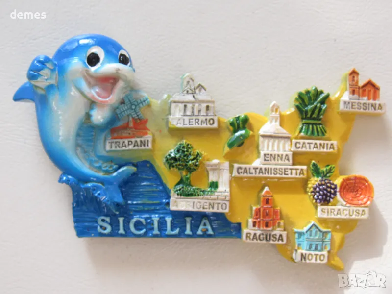 Магнит от Сицилия, Италия, снимка 1