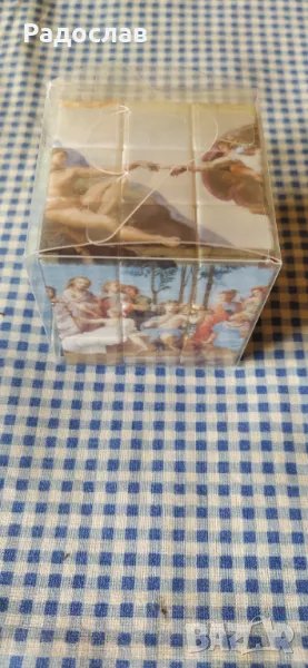 Сувенир Рубик куб Ватикански музей musei Vaticani, снимка 1