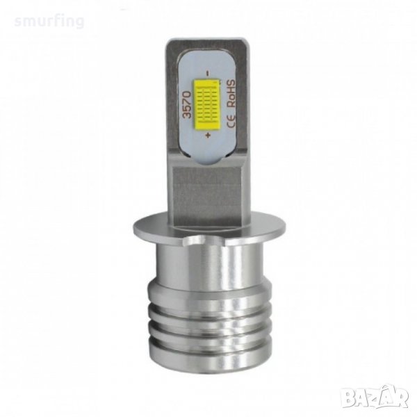 LED крушки за халоген H3 мини, снимка 1