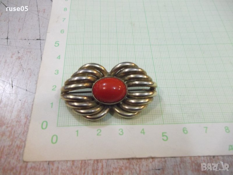 Брошки стара позлатена, снимка 1