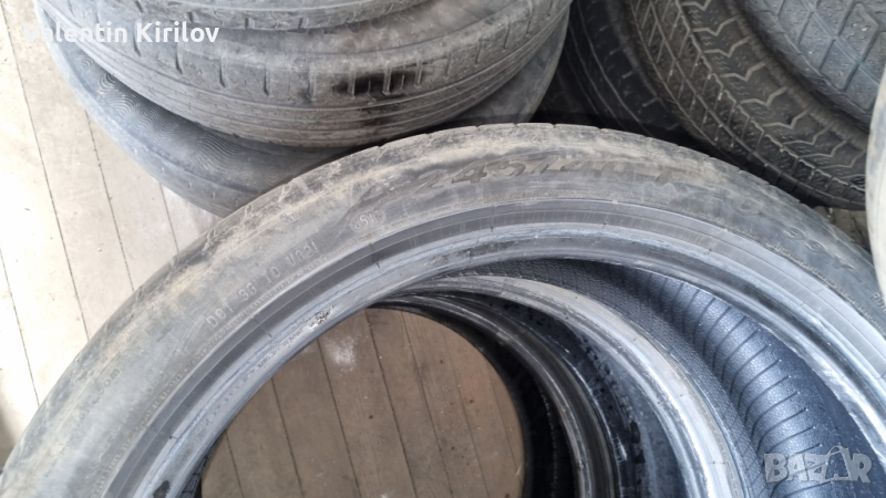 Гуми pireli p zero run flat 275/35 r 20 245/ 40 r 20, снимка 1