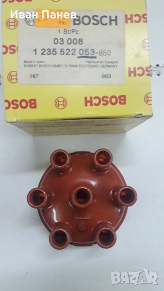 Дистрибуторна Капачка BOSCH 1 235 522 053 ALFA ROMEO,BMW,FORD,МВ (W114),​PORSCHE 911,​VW LT,​MAN Е,F, снимка 1