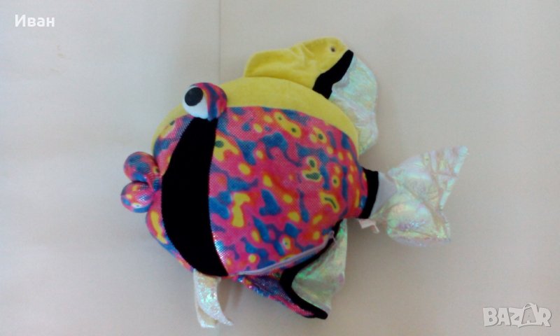 Плюшена музикална риба 35 см - само по телефон!, снимка 1