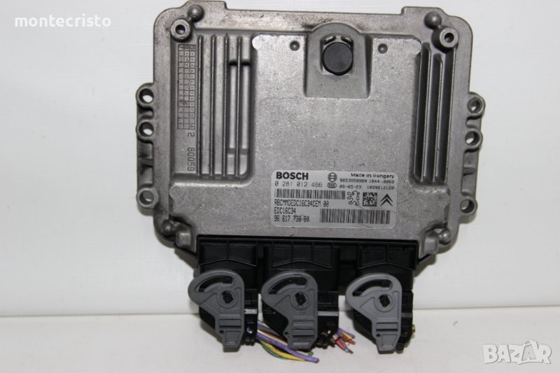 Моторен компютър Citroen Xsara Picasso / 0 281 012 466 / 0281012466 / 9661773880 / 96 617 738 80, снимка 1