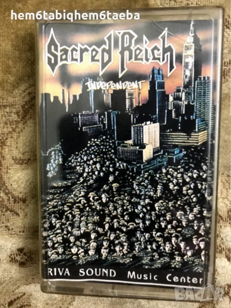 РЯДКА КАСЕТКА - SACRED REICH - Independent - RIVA SOUND, снимка 1