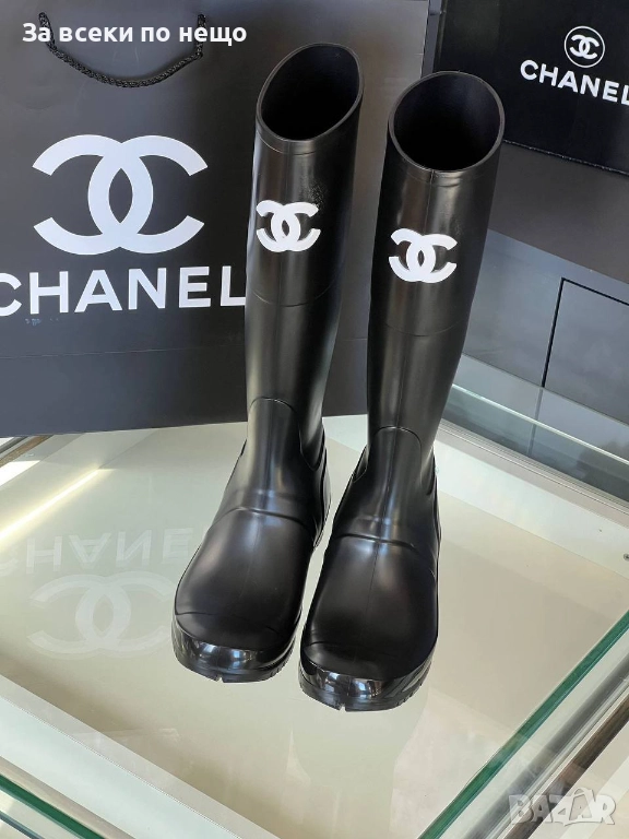 Chanel Дамски Черни Ботуши Шанел Код VL-169, снимка 1
