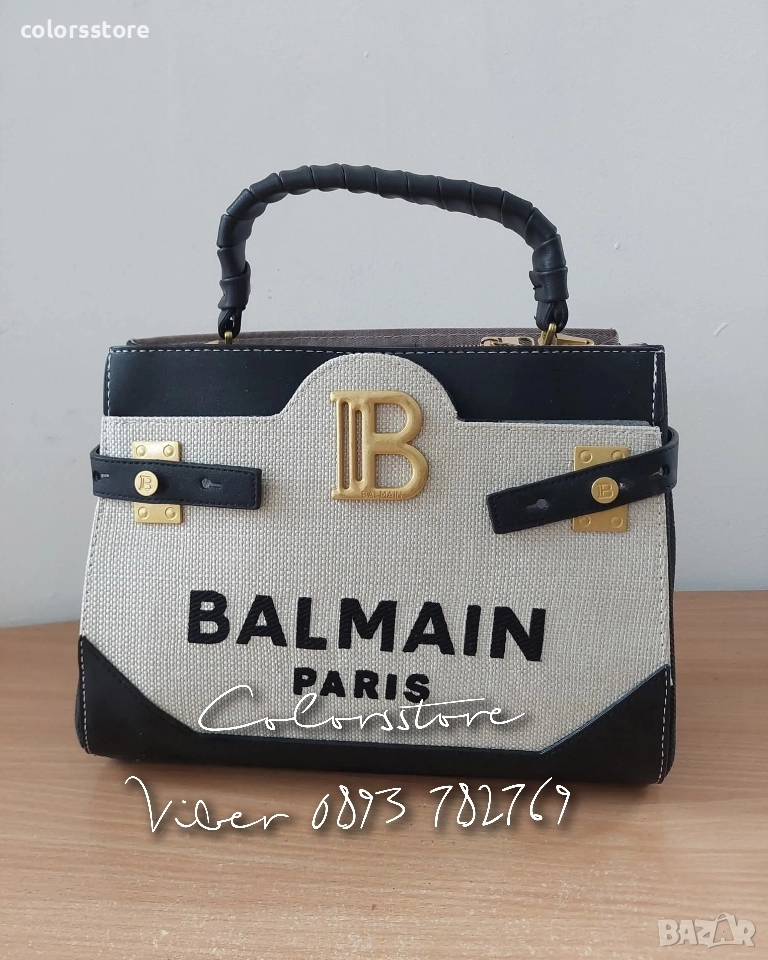 Черна чанта Balmain код SG99B, снимка 1