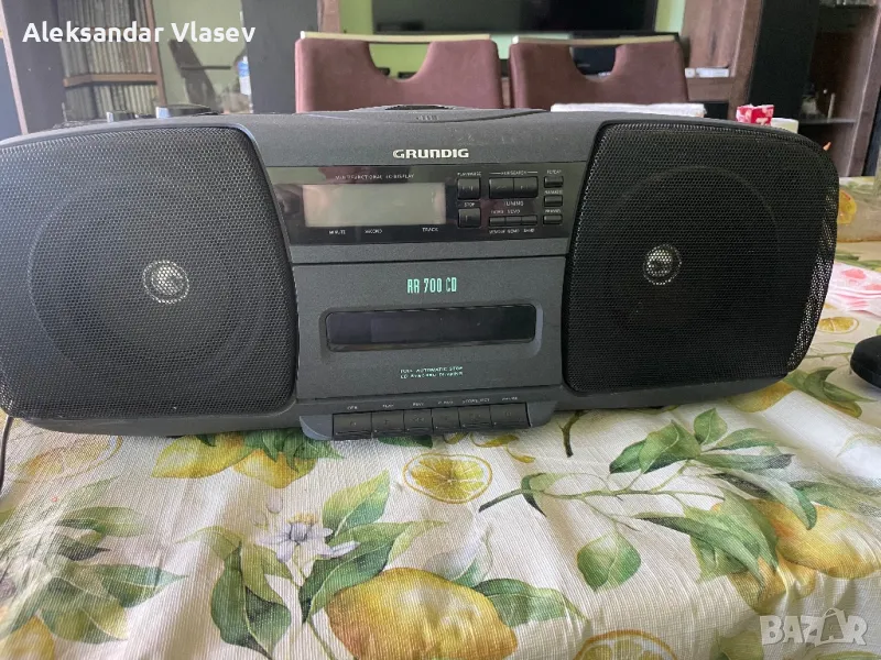 Стерео касетофон  Grundig RR 700 CD, снимка 1