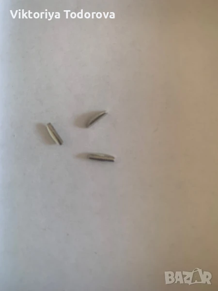 14к бяло злато за материал-0,41гр, снимка 1