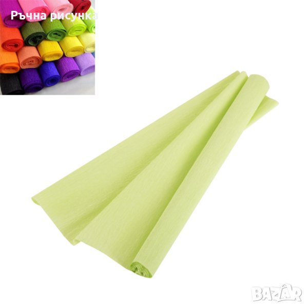 Креп хартия 50 см. х 250 см, снимка 1