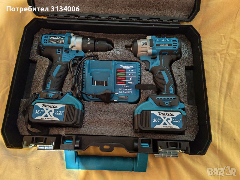 Продавам  МАКИТА винтоверт+гайковерт, снимка 1