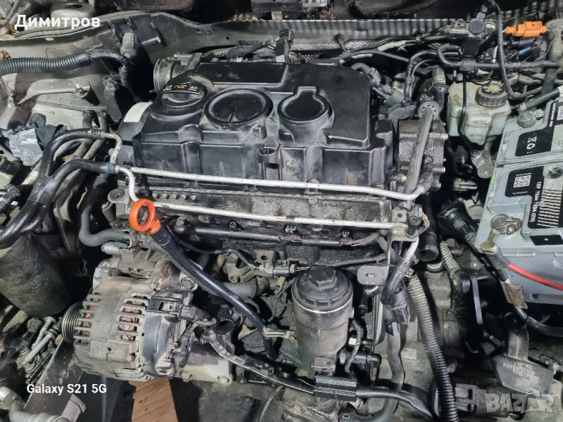 Двигател за части 1.9 TDi ,BLS,BKC 105hp,Golf 5,Audi A3 8P,Seat,Skoda., снимка 1
