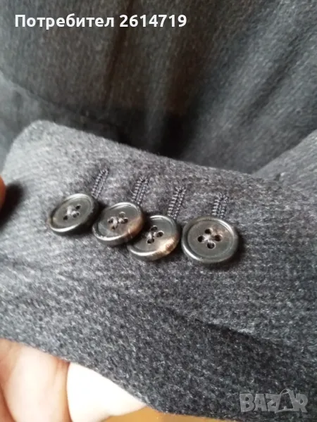 Кашмирено мъжко палто Ermenegildo Zegna, снимка 1