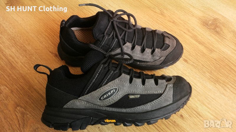 CRISPI GORE-TEX Vibram Real Leather Shoes за лов туризъм размер EUR 37 обувки водонепромокаеми - 253, снимка 1