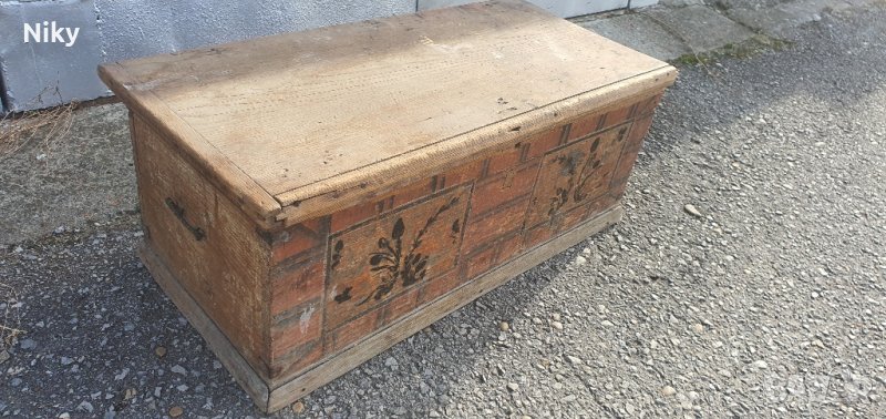 Старинна ракла сандък , снимка 1