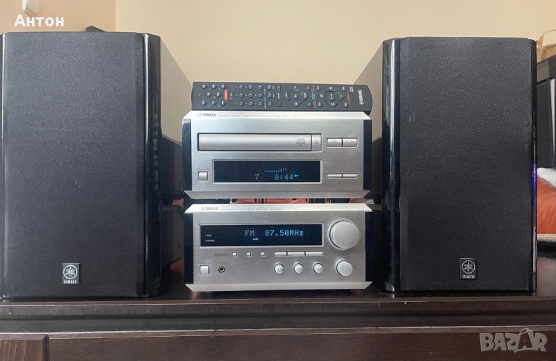 YAMAHA pianocraft  receiver CD колони RX-E100 CDX-E100 NX-E800 дистанционно, снимка 1