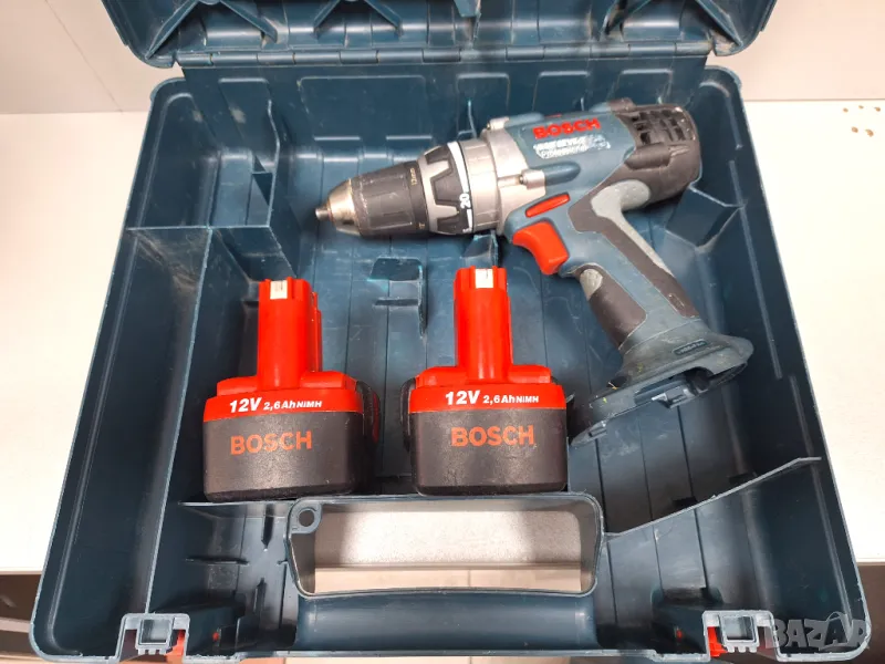 Оригинален! Винтоверт/Бормашина/ BOSCH GSR 12VE-2 Professional, Made in Switzerland, снимка 1