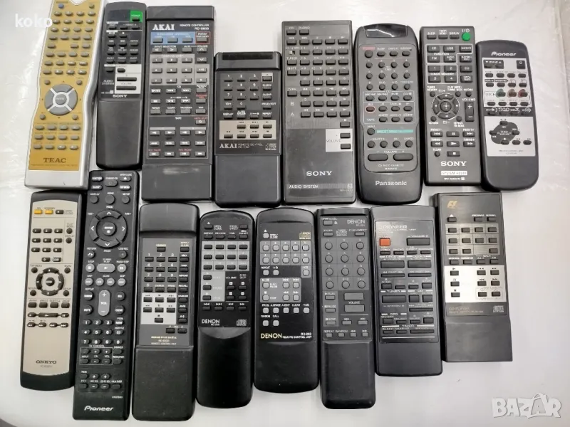 Дистанционно Akai Denon Sony Onkyo Pioneer , снимка 1