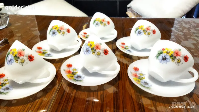 френски аркопал чаши за чай , снимка 1