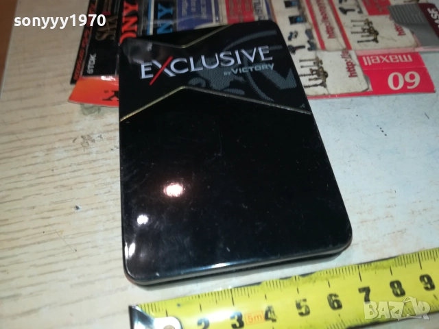 EXCLUSIVE BY VICTORY-МЕТАЛНА ТАБАКЕРА 1109251705, снимка 7 - Колекции - 51681369