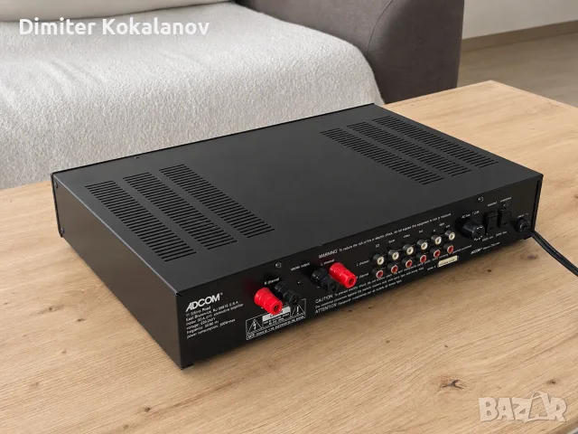 ADCOM GCA 510 интегриран транзисторен усилвател, снимка 4 - Ресийвъри, усилватели, смесителни пултове - 55867698