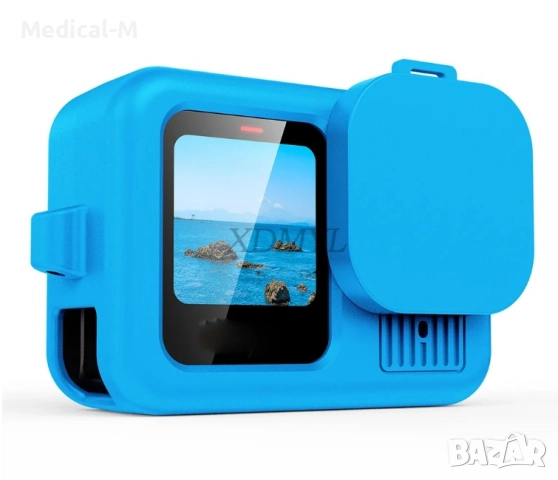 Силиконова защита  и страничен  капачка за  GoPro Hero 13, снимка 8 - Чанти, стативи, аксесоари - 52578167