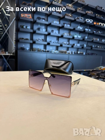 Fendi Слънчеви Очила С UV400 Защита - Налични Различни Цветове И Модели Код SK377, снимка 9 - Слънчеви и диоптрични очила - 52854121