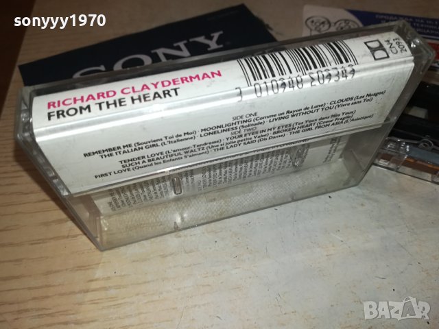RICHARD CLAYDERMAN-ORIGINAL TAPE 2306230914, снимка 17 - Аудио касети - 41327245