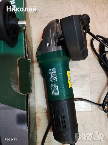 Ъглошлайф Parkside PWS 115 C3, снимка 4 - Други инструменти - 52770633