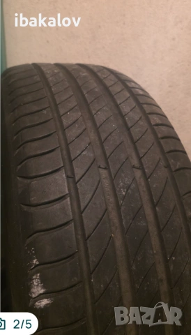 205х55х17 Michelin Primacy 4, летни, снимка 2 - Гуми и джанти - 53406618
