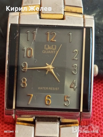 Модерен дамски часовник Q/Q QUARTZ JAPAN стил и елегантност 51703, снимка 2 - Дамски - 53591373
