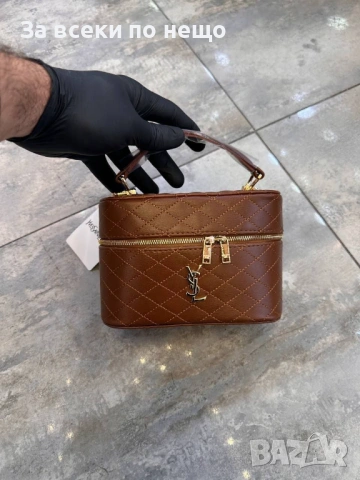 Yves Saint Laurent Дамска Чанта Тип Куфар - Различни Цветове Код E1319, снимка 15 - Чанти - 53758488