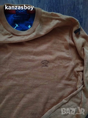 paul and shark supermelange cool touch - страхотен мъжки пуловер Л КАТО НОВ