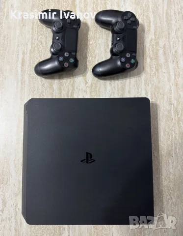 Playstation 4 1TB Пълен комплект + 4 игри, снимка 3 - PlayStation конзоли - 55962675