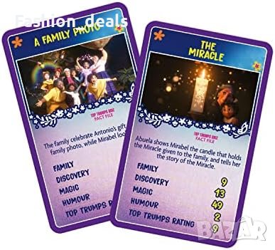 Нови карти игра Top Trumps Disney’s Encanto Specials деца възратни забавление, снимка 3 - Други - 42182674