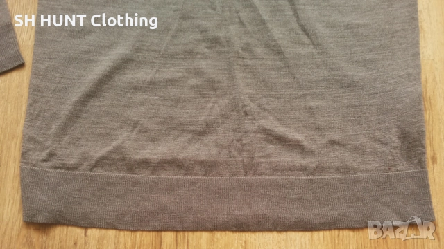 Jack & Jones 100% Super Fine Merino Wool размер L блуза 100% супер фина мерино вълна - 1597, снимка 7 - Блузи - 52656331