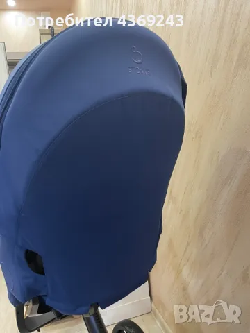 Детска Количка  Stokke® Xplory® X + бебешки кош - цвят Royal Blue, снимка 2 - Детски колички - 49715270