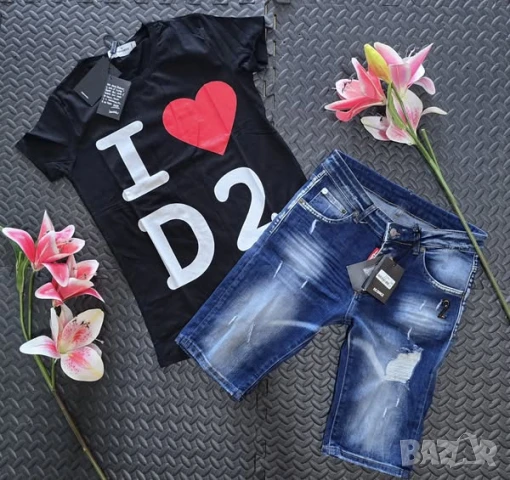 Дамски комплект dsquared2, снимка 2 - Спортни екипи - 51147779